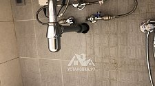 Установить/подключить посудомоечной машину