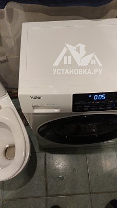 Установить и подключить стиральную машину