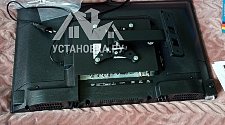 Установить/подвесить и настроить телевизор