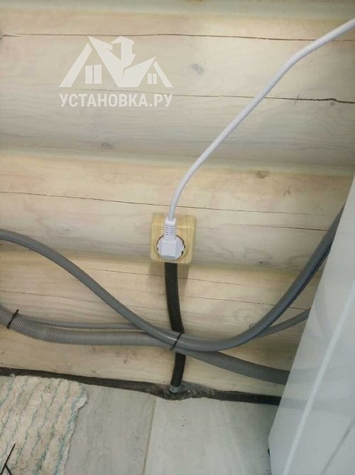 Установить стиральную машину