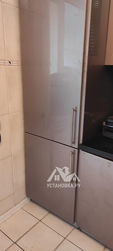 Установить новый встраиваемый холодильник