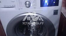 Установить новую стиральную машину LG в ванной