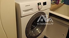 Установить стиральную машину соло Samsung WF60F1R1F2W