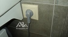 Подключить стиральную отдельностоящую машину Candy в ванной