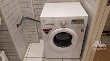 Установить в квартире стиральную машину LG на готовые коммуникации
