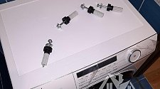 Установить новую отдельно стоящую стиральную машину