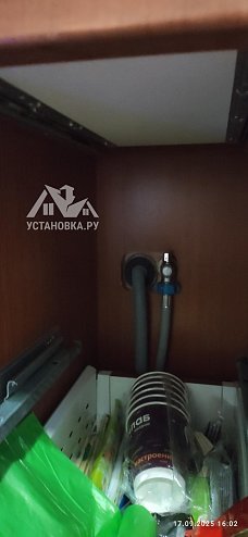 Установить новую встраиваемую посудомоечную машину