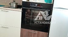 Установить независимый встраиваемый электрический духовой