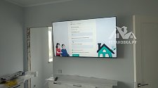 Установить/подвесить и настроить телевизор