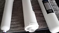 Заменить картриджи на фильтре