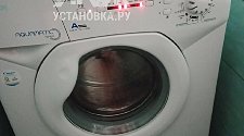 Демонтировать и установить отдельно стоящую стиральную машину Candy AQUA 1D1035-07 в ванной комнате