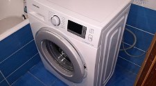 Установить новую отдельно стоящую стиральную машину