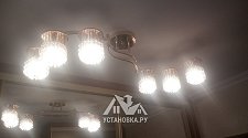 Установить люстру Arte Lamp Schelenberg A4410PL-1SR