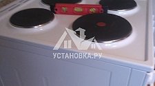 Установить и подключить электрическую плиту горенье на место старой