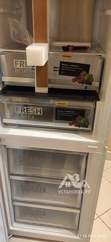 Перевесить двери на холодильнике