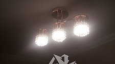 Установить люстру Arte Lamp Schelenberg A4410PL-1SR