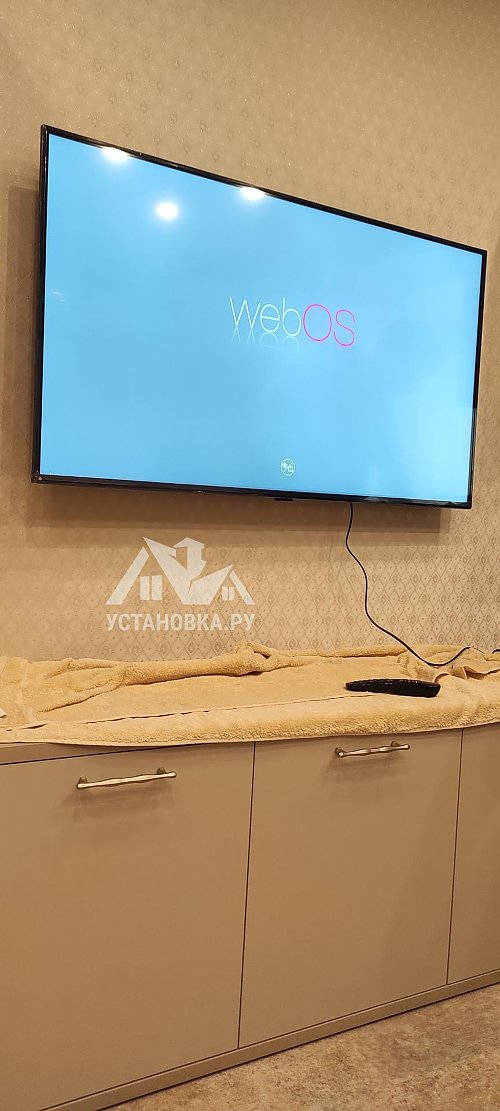 Навесить новый телевизор 