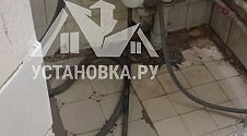 Установить стиральную машину и газовую плиту