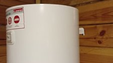 Установка водонагревателя накопительного до 80 литров