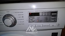 Установить стиральную машину соло LG F10B8ND на кухне