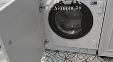 Стандартная установка встраиваемой стиральной машины