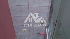 Установить стиральную машину соло в ванной в районе Люблино 