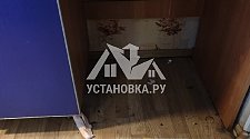 Установить новую отдельно стоящую стиральную машину