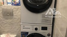 Установить сушильную машину в колонну