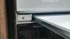 Установить стиральную и сушильную машину в колонну