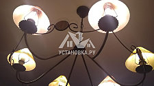 Установить подвесную люстру Odeon Light Siena 3929/8