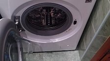 Установка отдельно стоящей стиральной машины LG