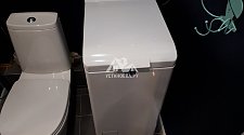 Установить отдельностоящую стиральную машину Electrolux EWT1066ESW в ванной комнате