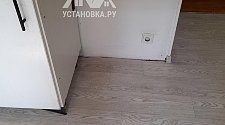 Установить новую отдельно стоящую стиральную машину