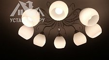 Установить люстру Arte Lamp A6373PL-8AB