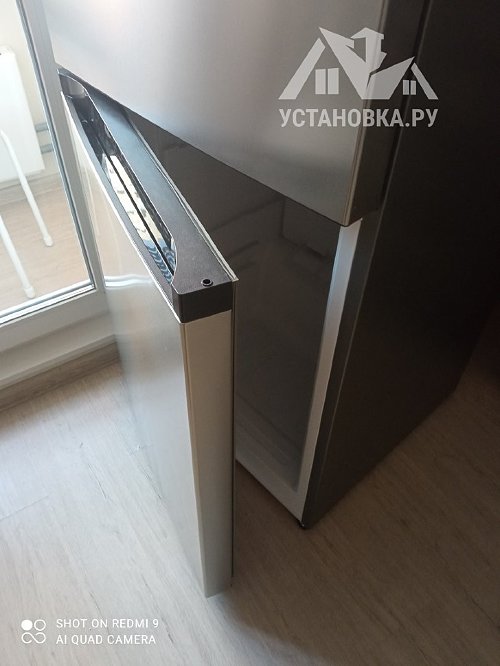 Перенавесить двери холодильника