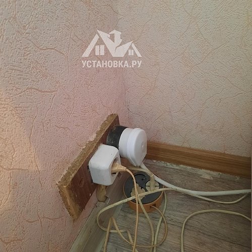 Установить электрическую плиту