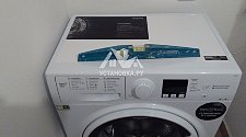Установка стиральной машины hotpoint-ariston