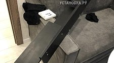 Навесить полки скрытого монтажа