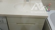 Установить смеситель на раковину в ванной комнате
