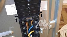 Установить электрическую плиту
