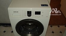 Установить отдельностоящую стиральную машину Samsung WF8590NLW9