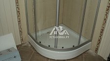 Установить душевой уголок Am.Pm