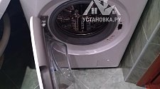Установка отдельно стоящей стиральной машины LG