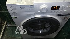 Подключить в ванной отдельно стоящую стиральную машину hotpoint-ariston