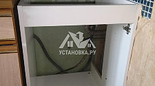 Установить мойку с тумбой