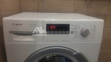 Установить отдельностоящую стиральную машину BOSH на готовые коммуникации