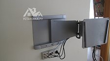 Установить телевизор на кронштейн Samsung UE50MU6100U