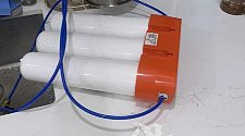 Установить новый фильтр питьевой воды Omoikiri Pure Drop 2.1.4S