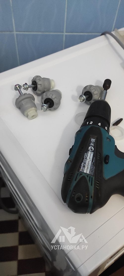 Установить стиральную машину