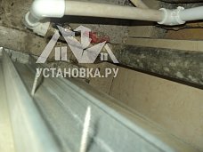 Работа по установке счетчиков воды